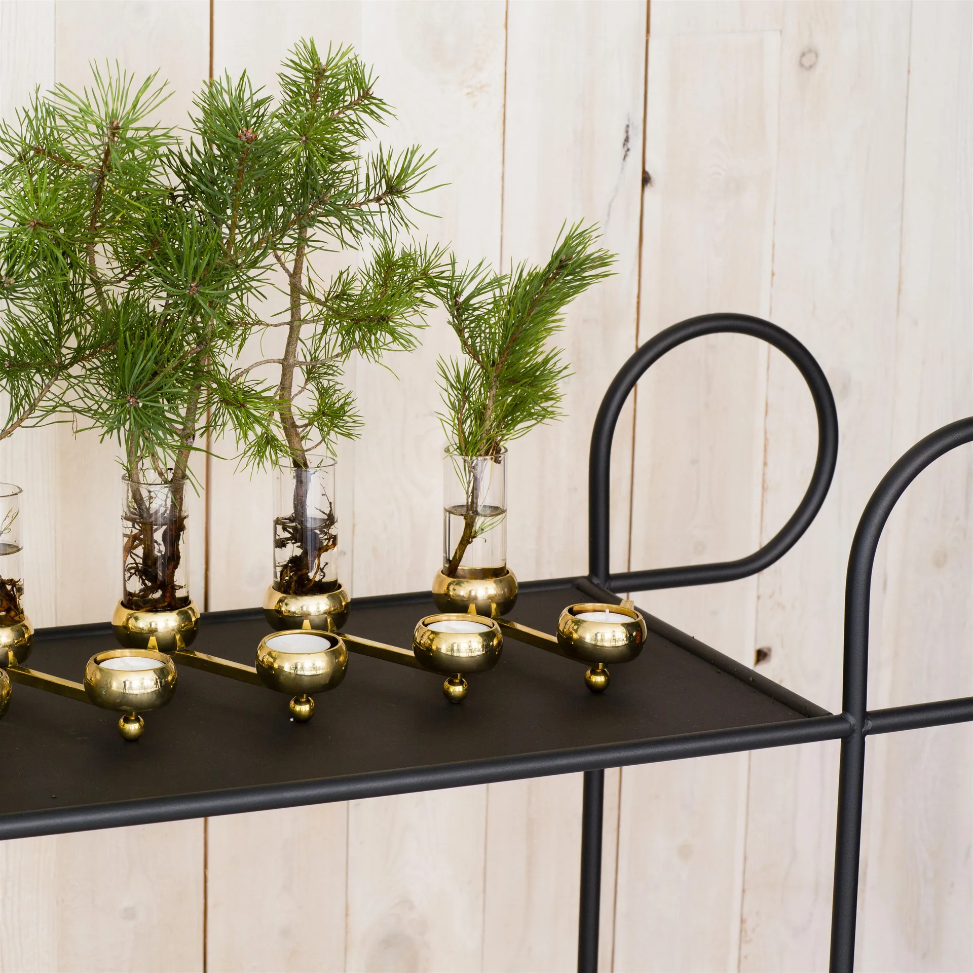 Julius Beistelltisch, Grau KLONG