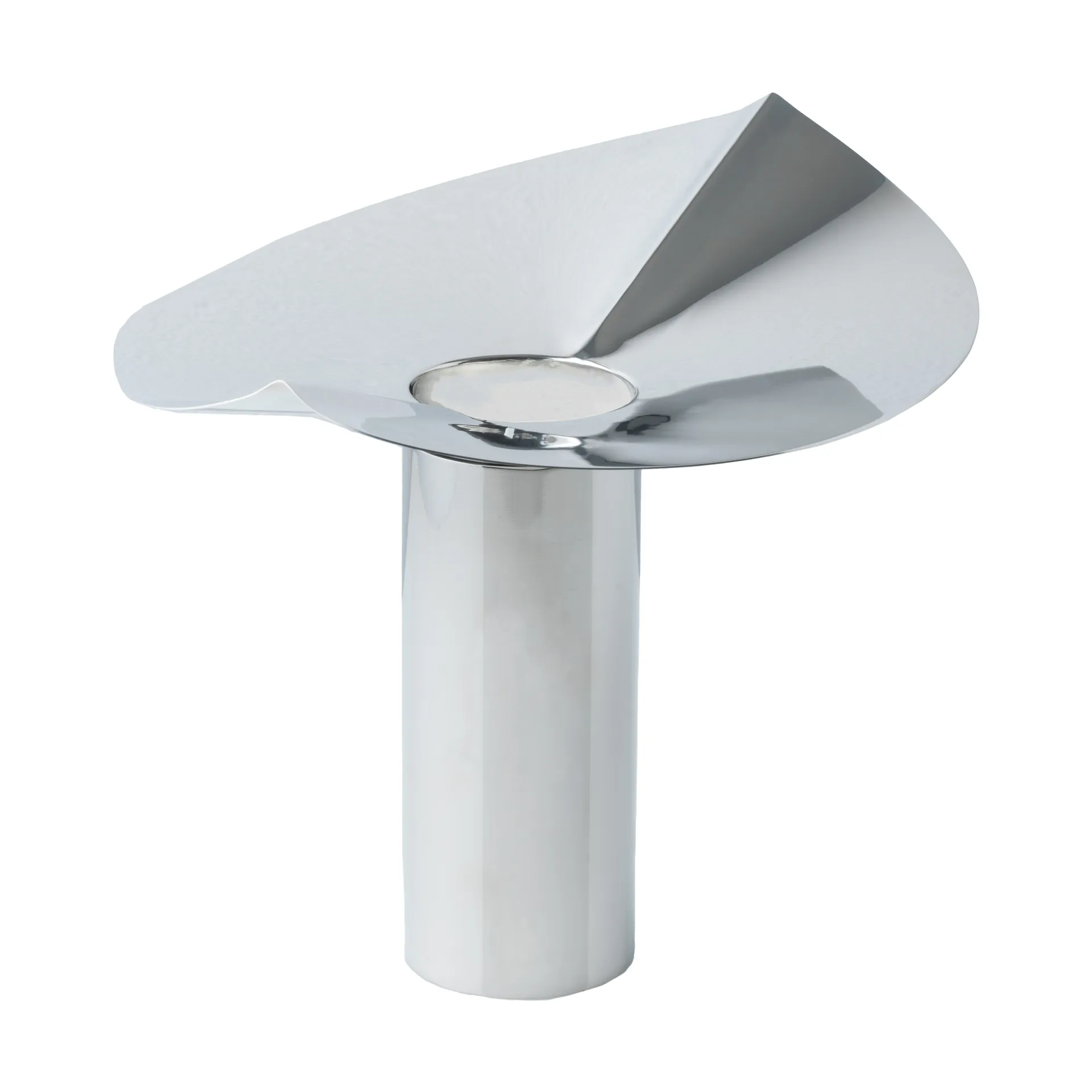 Löv Vase/Kerzenhalter, Edelstahl KLONG