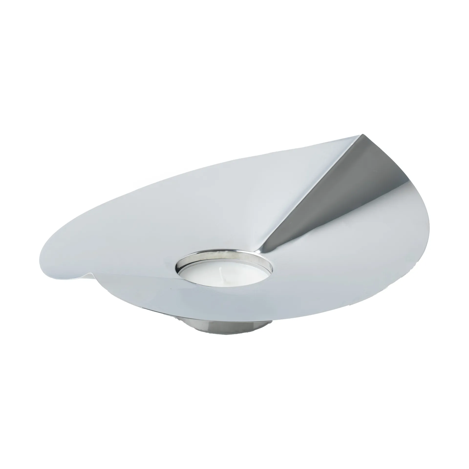 Löv Vase/Kerzenhalter, Edelstahl KLONG