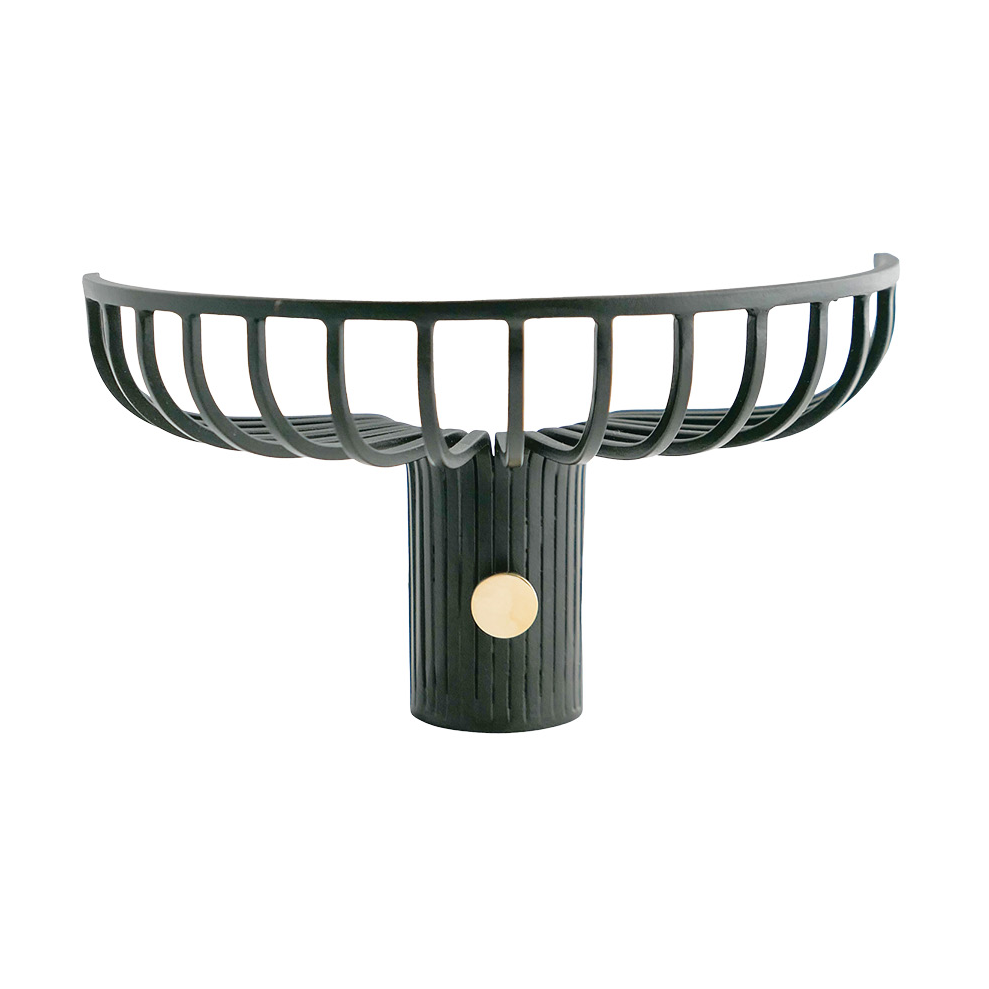 KLONG Lunett objects Hutablage mit Haken Schwarz