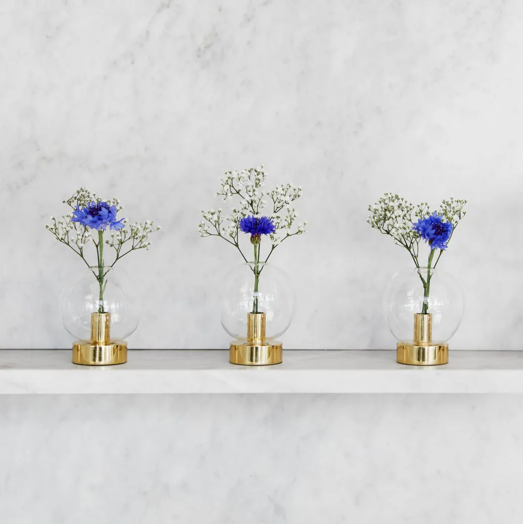 Orbis Vase, Messing KLONG