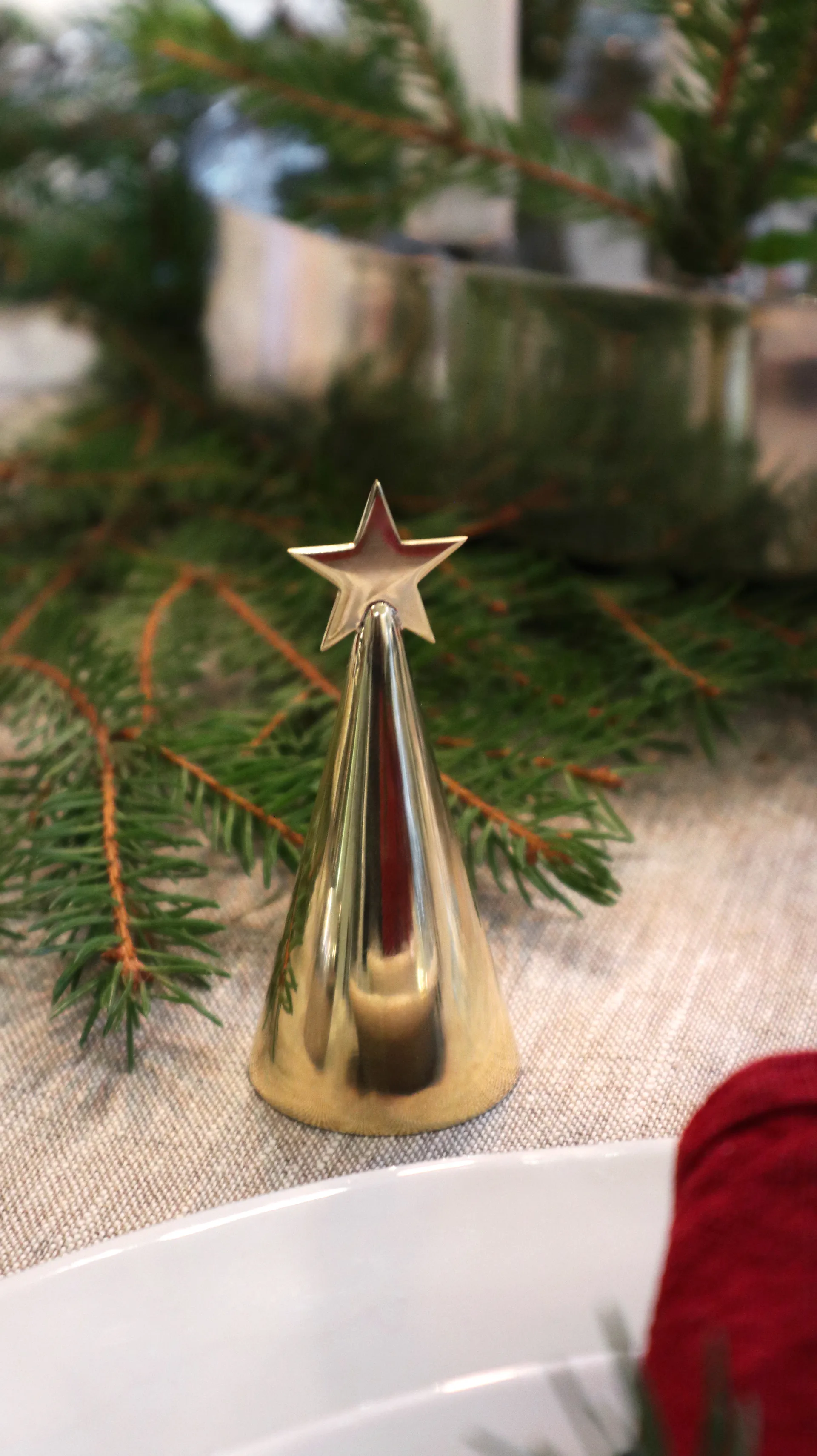 Stjärnstopp Kerzenlöscher, Messing KLONG