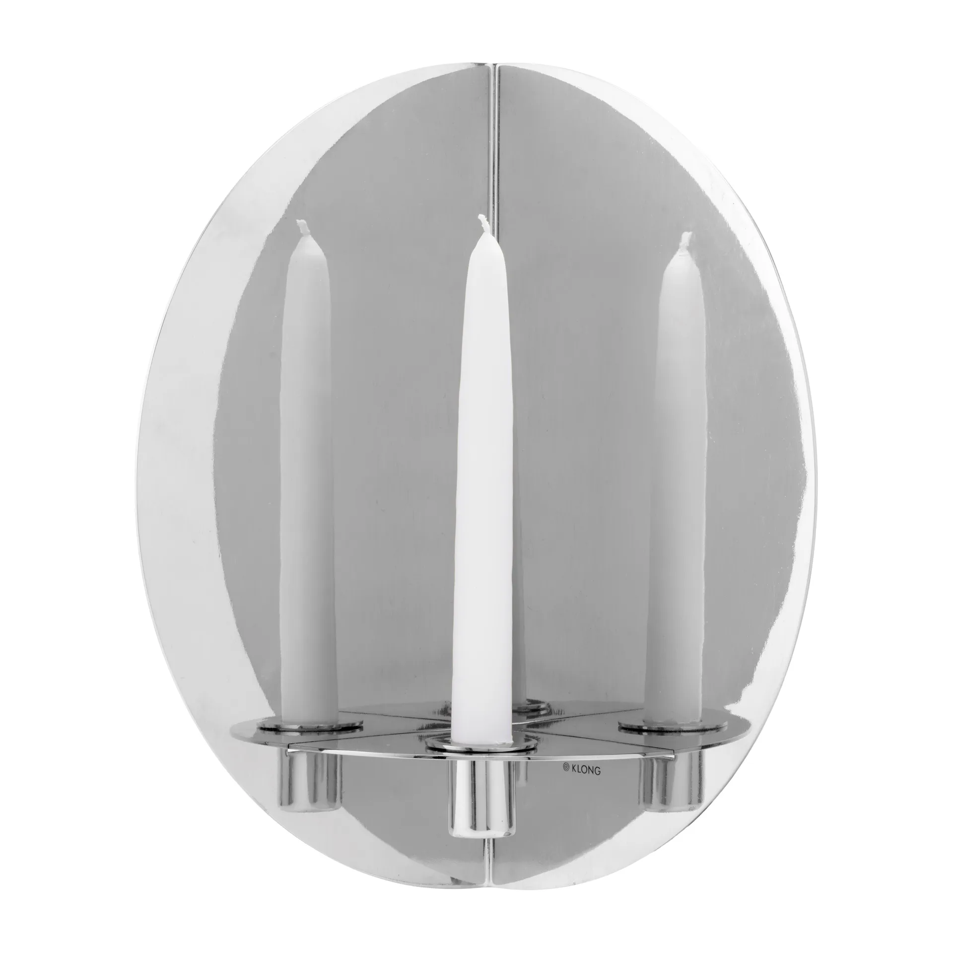 Twilight Wandkerzenhalter, Nickel KLONG