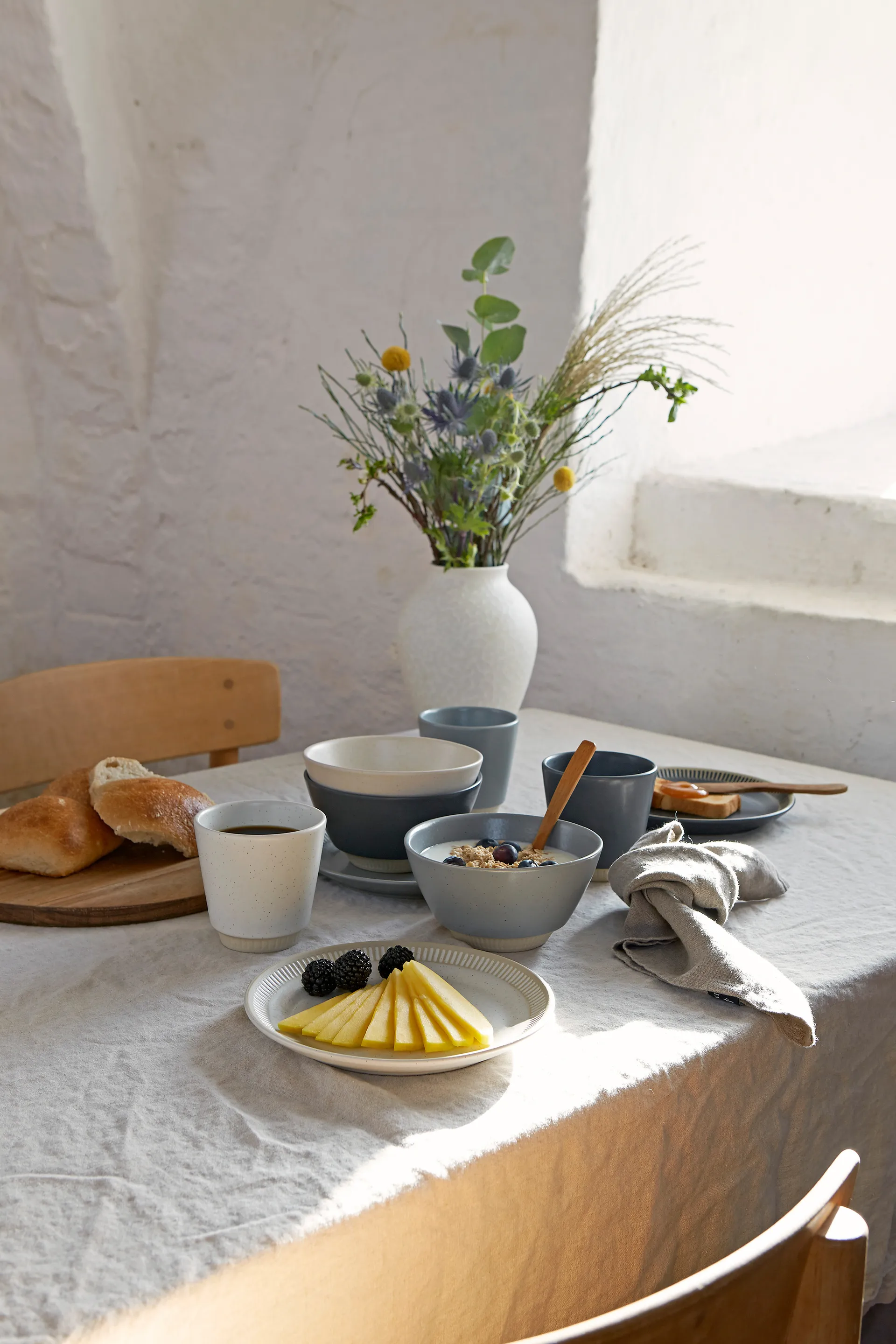 Colorit Teller Ø19cm, Sand Knabstrup Keramik