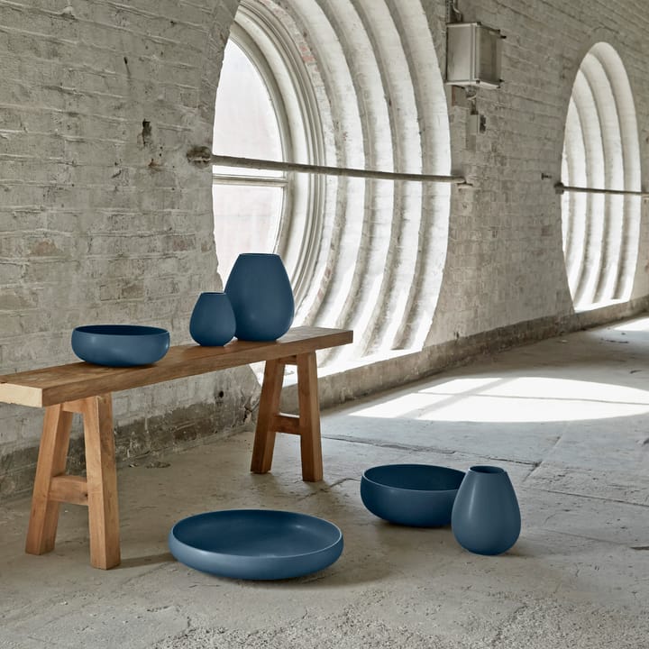 Earth Schale 22cm, Blau Knabstrup Keramik