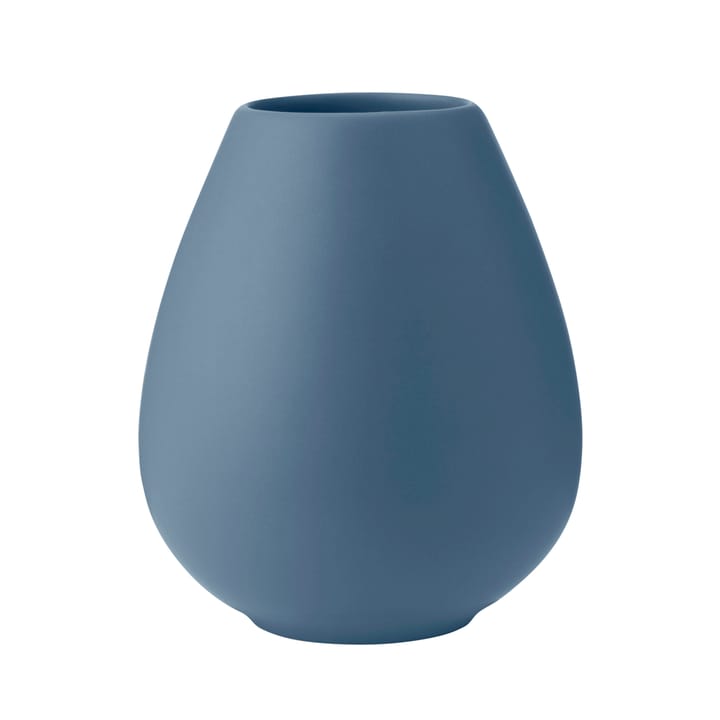 Earth Vase 14cm - blau - Knabstrup Keramik