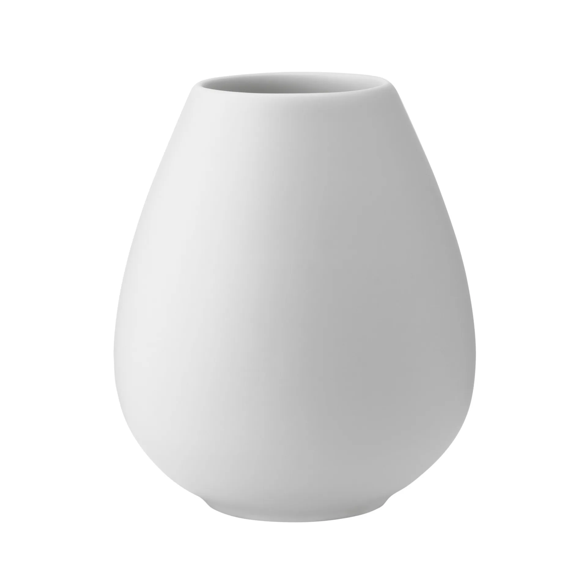 Earth Vase 14cm, Weiß Knabstrup Keramik