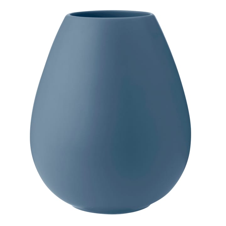 Earth Vase 24cm - blau - Knabstrup Keramik