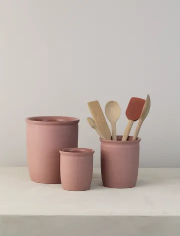 Knabstrup Einmachkrug - Dark rose, 0,5 L - Knabstrup Keramik