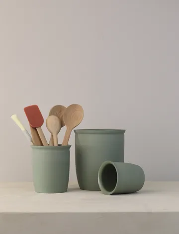 Knabstrup Einmachkrug - Olive, 2 L - Knabstrup Keramik