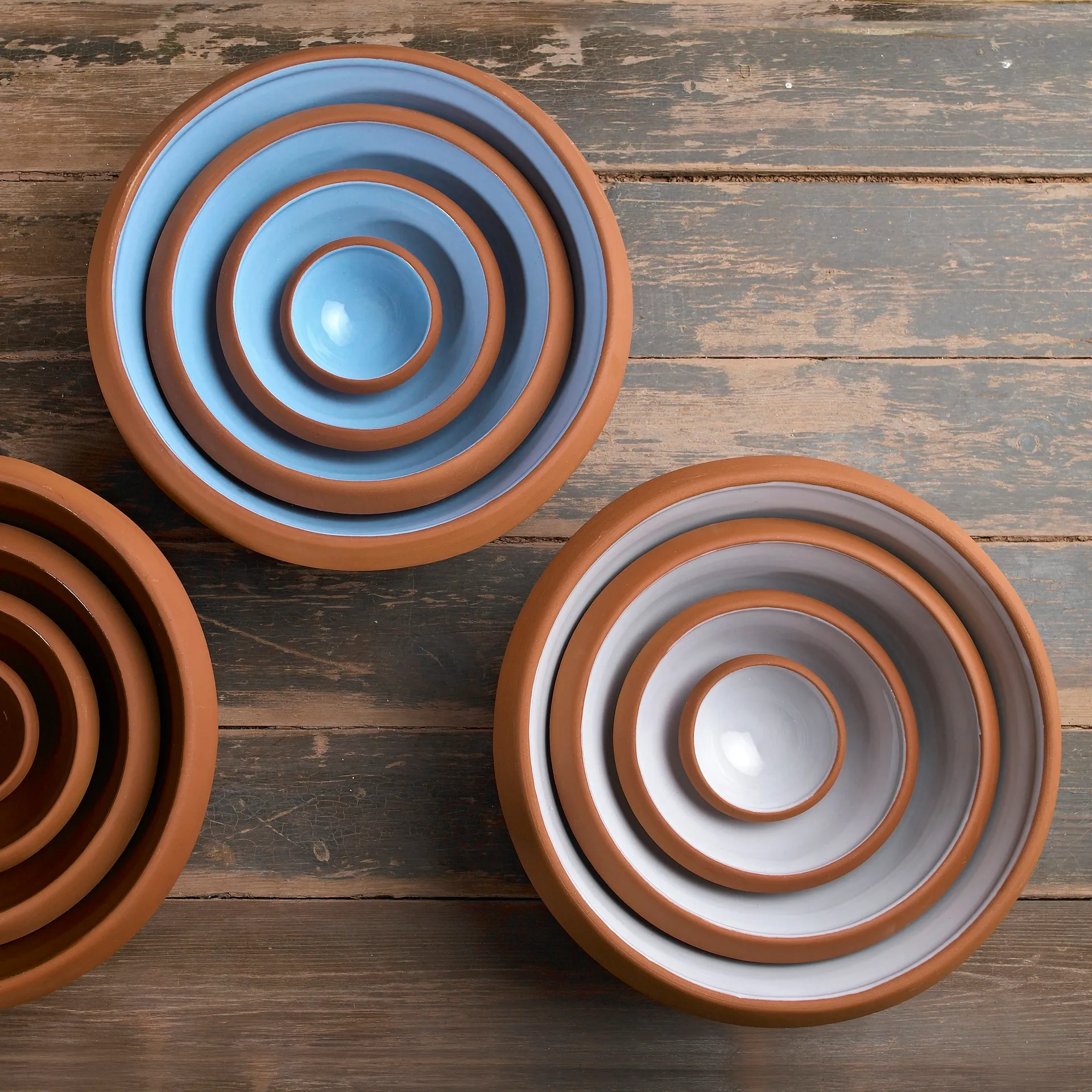 Knabstrup Teig-Schale 2 l, Hellgrau Knabstrup Keramik