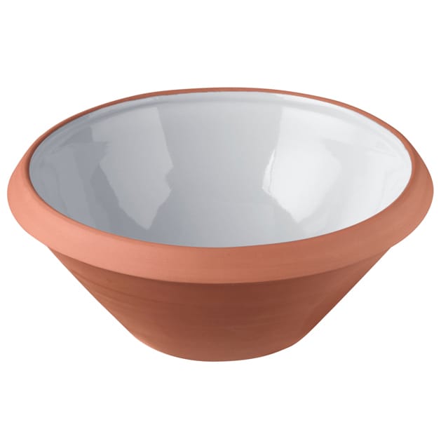 Knabstrup Teig-Schüssel 5 l - Hellgrau - Knabstrup Keramik