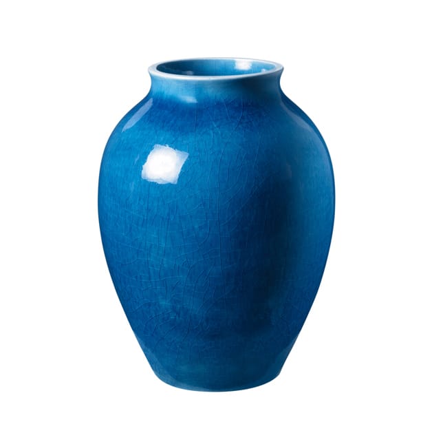 Knabstrup Vase 12,5cm - Dunkelblau - Knabstrup Keramik