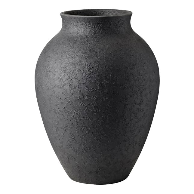 Knabstrup Vase 27cm - Schwarz - Knabstrup Keramik