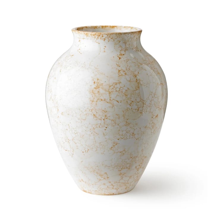 Knabstrup Vase Natura 27cm - Weiß-Hellbraun - Knabstrup Keramik