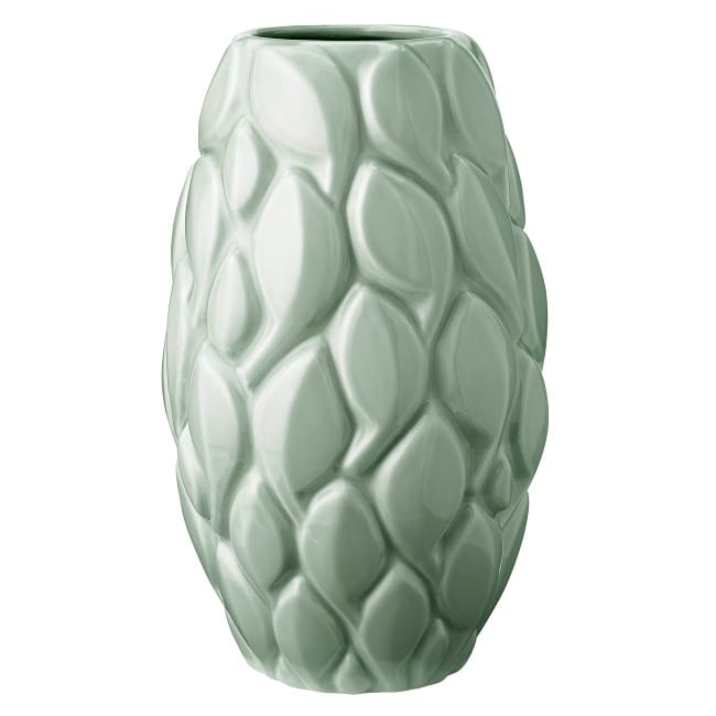 Leaf Vase 26cm - Celadon - Knabstrup Keramik