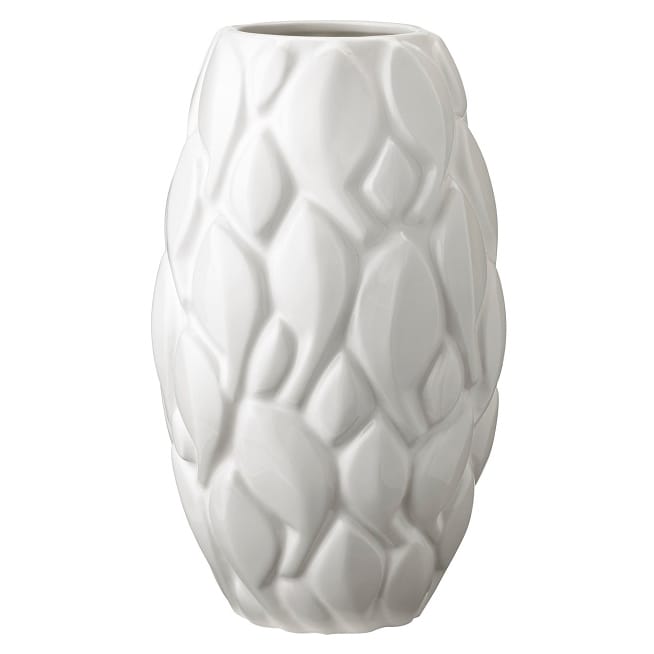 Leaf Vase 26cm - Weiß - Knabstrup Keramik