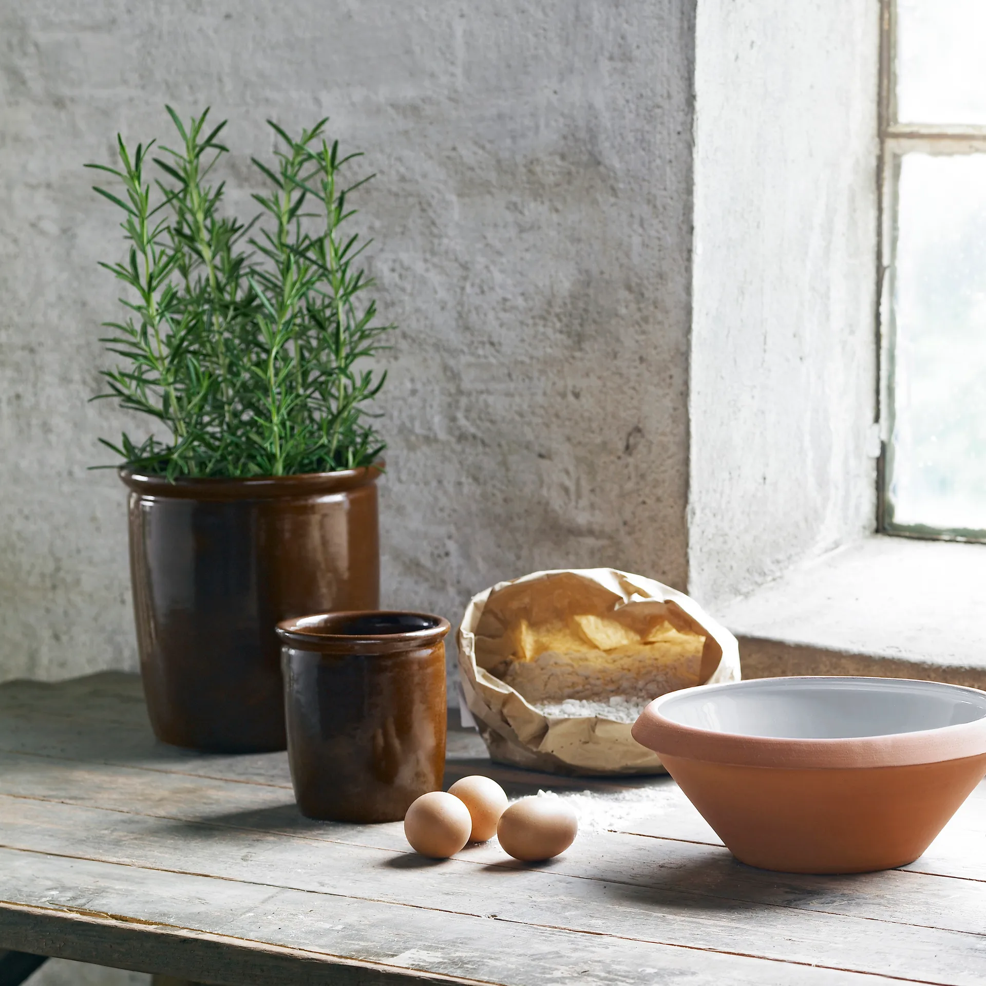 Pickle Dose 4 l, Braun Knabstrup Keramik