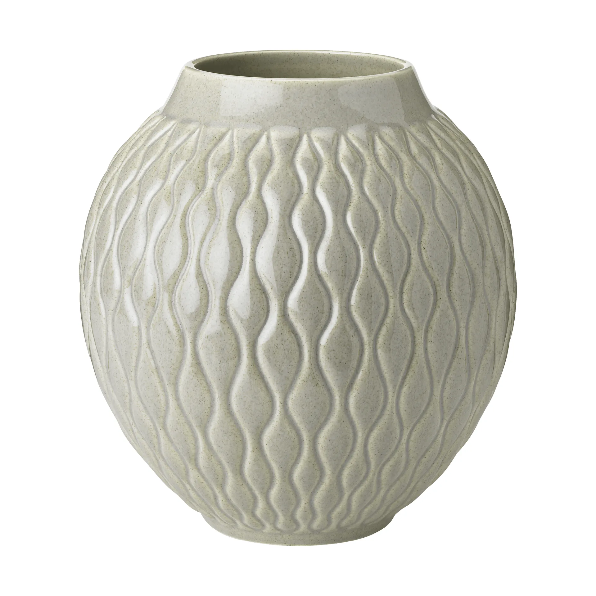 Solum Vase, Esche, 24 cm Knabstrup Keramik