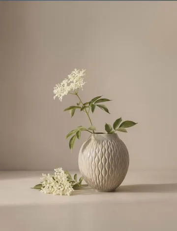 Solum Vase - Esche, 24 cm - Knabstrup Keramik