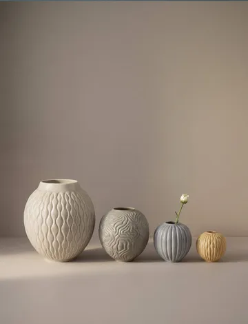 Solum Vase - Esche, 24 cm - Knabstrup Keramik