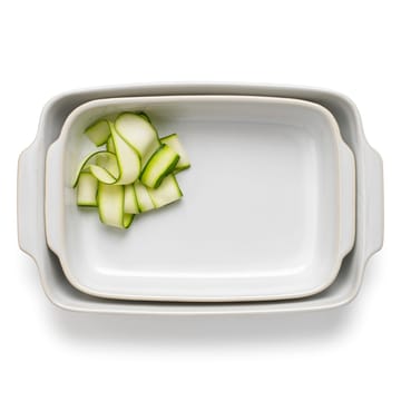 Tavola Auflaufform 2 Teile - Weiß - Knabstrup Keramik