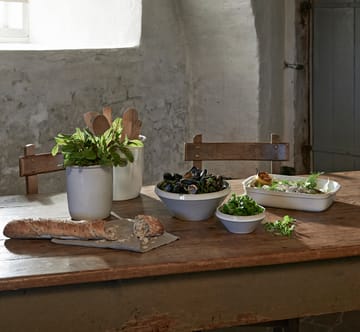 Tavola Auflaufform 2 Teile - Weiß - Knabstrup Keramik
