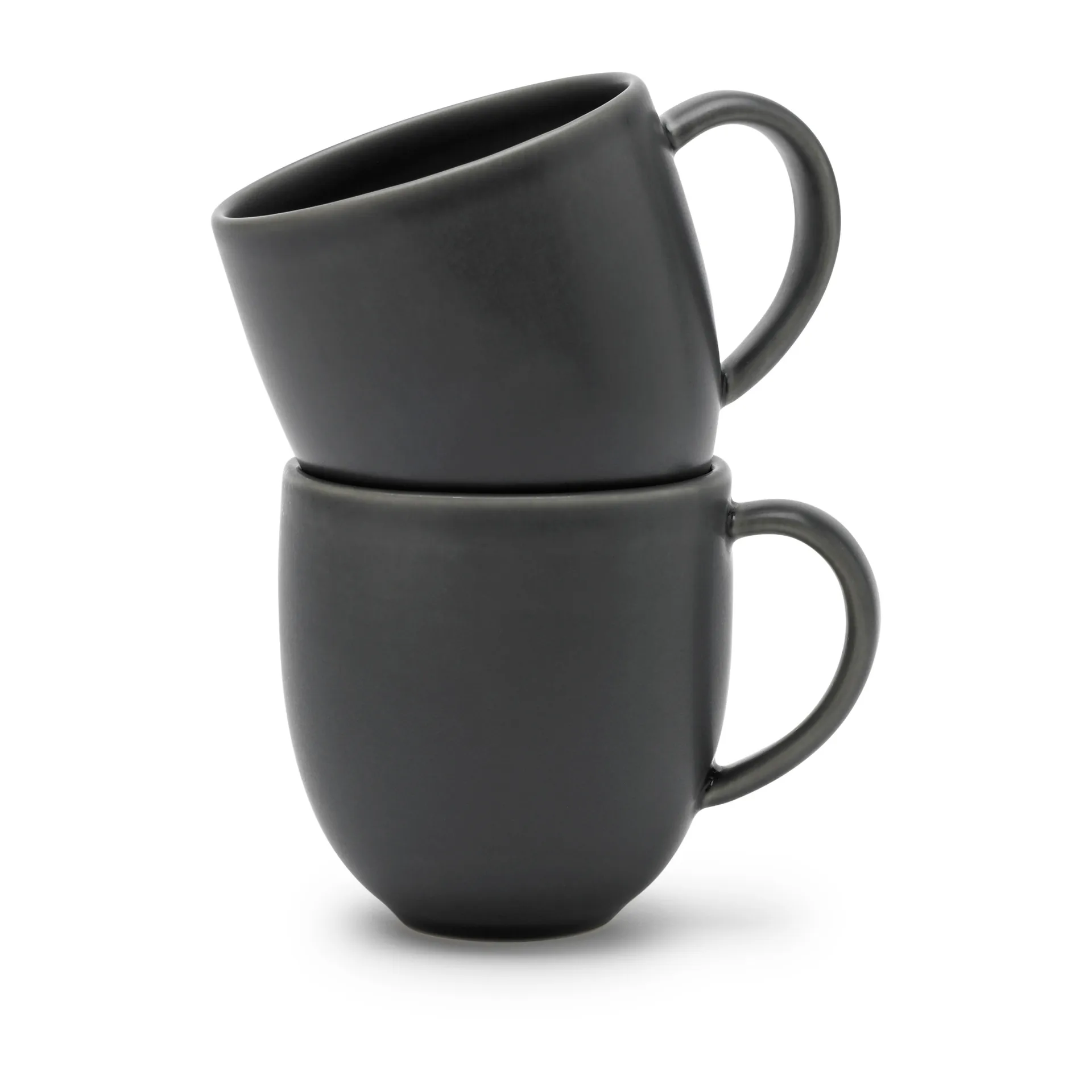 Tavola Tasse 30cl 2er Pack, Grau Knabstrup Keramik