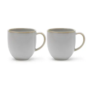 Tavola Tasse 30cl 2er Pack - Weiß - Knabstrup Keramik