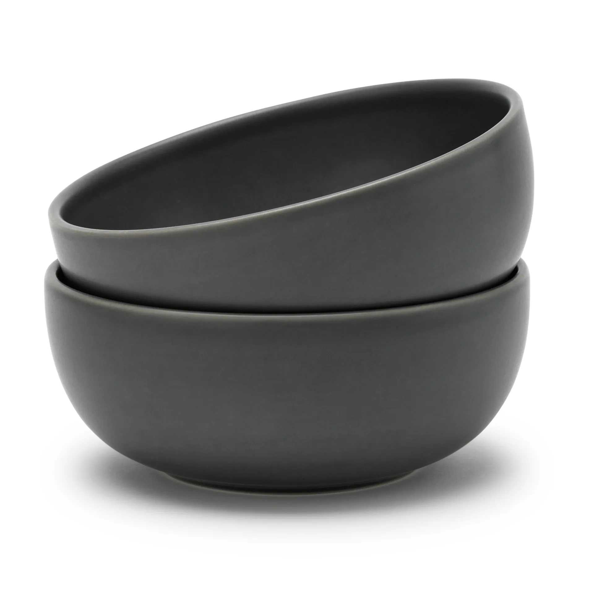 Tavola tiefer Teller Ø15cm 2er Pack, Grau Knabstrup Keramik