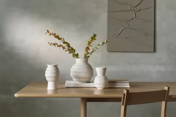 Tortus Archie Vase No2 23,5 cm - Weiß - Knabstrup Keramik