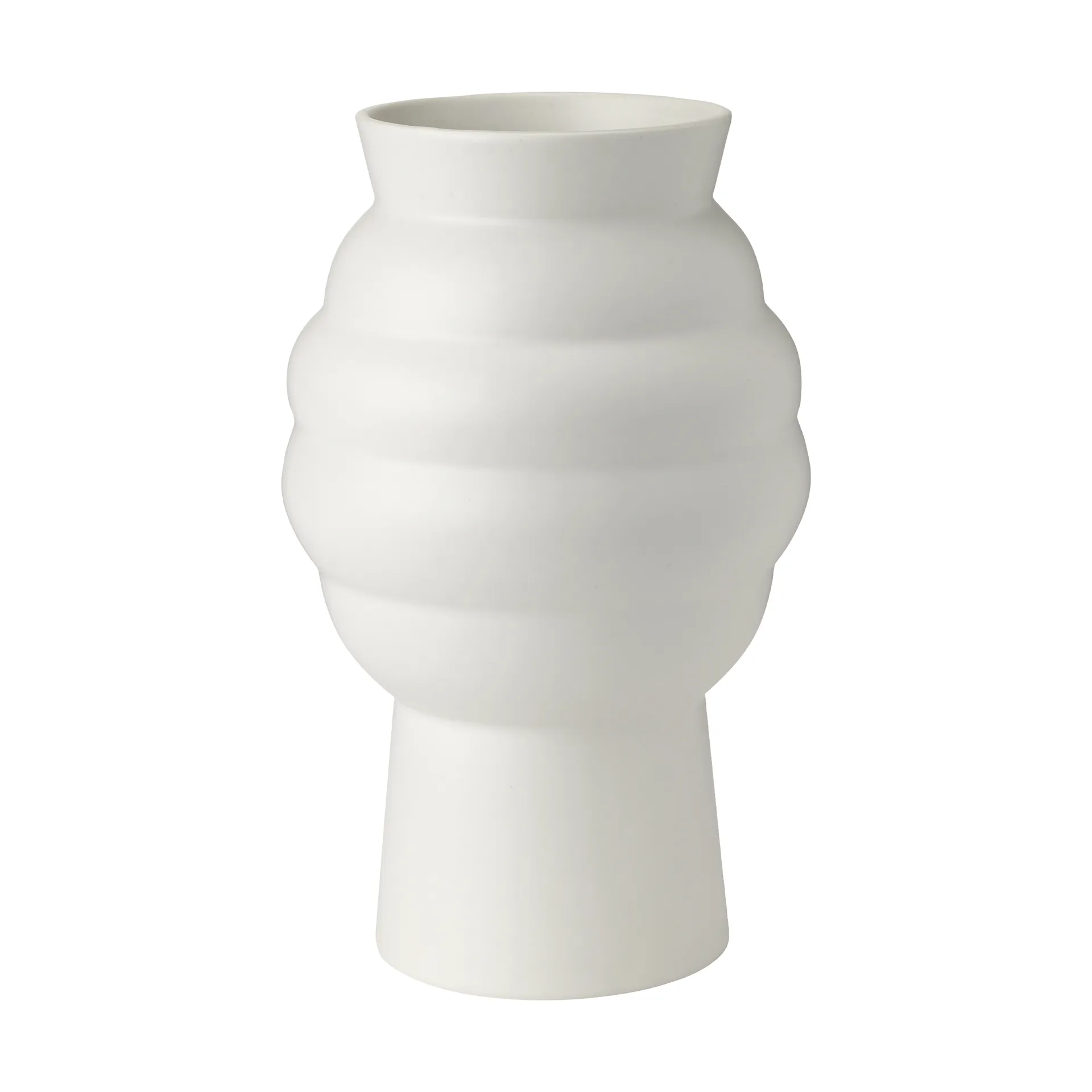 Tortus Archie Vase No2 23,5 cm, White Knabstrup Keramik