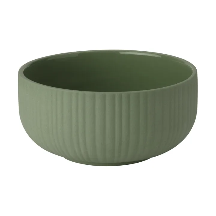 Verda Schale - Grasgrün, Ø13 cm - Knabstrup Keramik