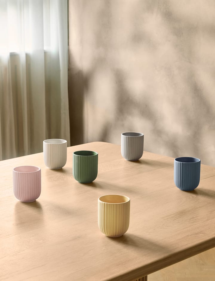 Verda Tasse 25 cl, Dusty blue Knabstrup Keramik