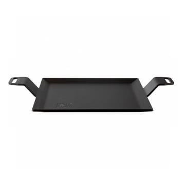 Brattisch, 4 mm Kohlenstoffstahl - Bratfläche 22 x 22cm - Kockums Jernverk