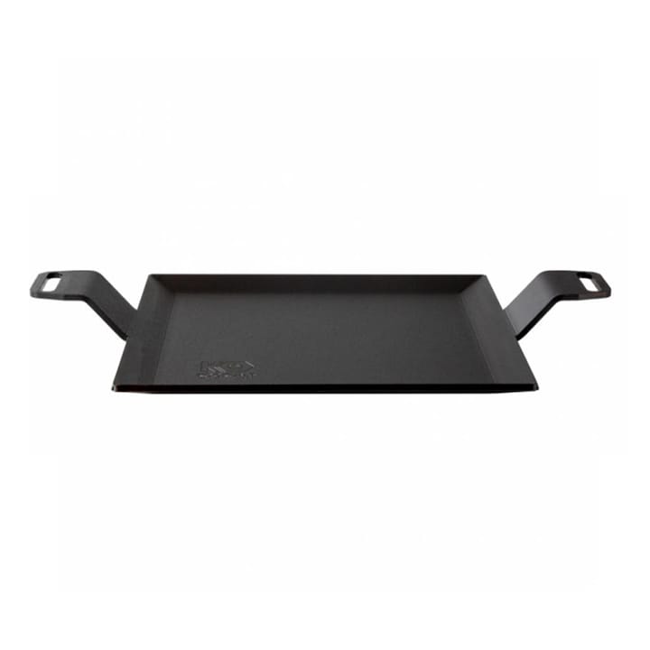 Brattisch, 4 mm Kohlenstoffstahl, Bratfläche 22 x 22cm Kockums Jernverk