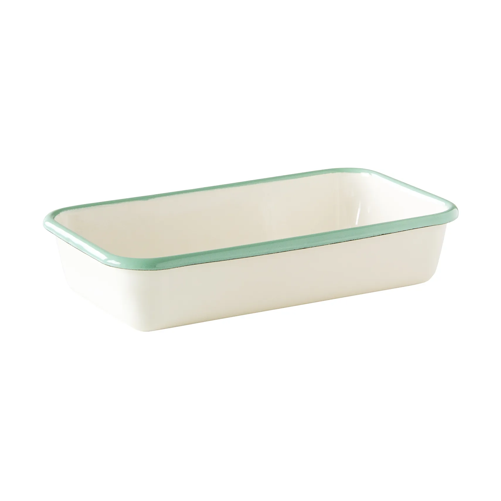 Kockums Auflaufform, Cream lux-grün, 23×13,5 cm Kockums Jernverk