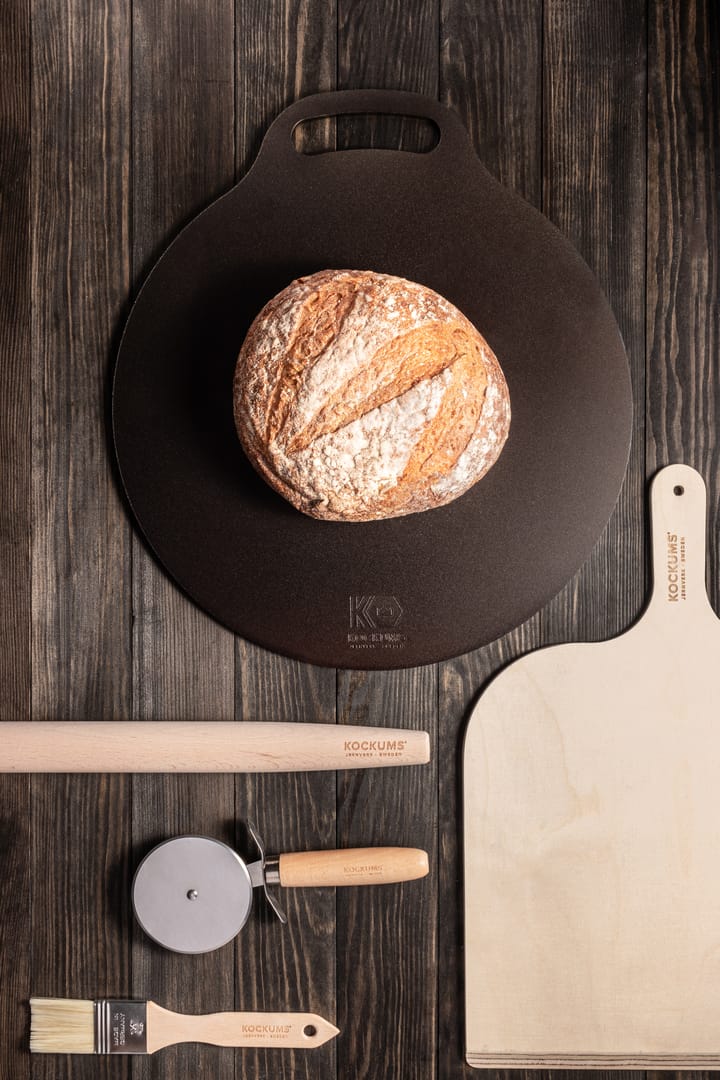 Kockums Back-und Pizzaboden Ø35cm - Kohlenstoffstahl - Kockums Jernverk