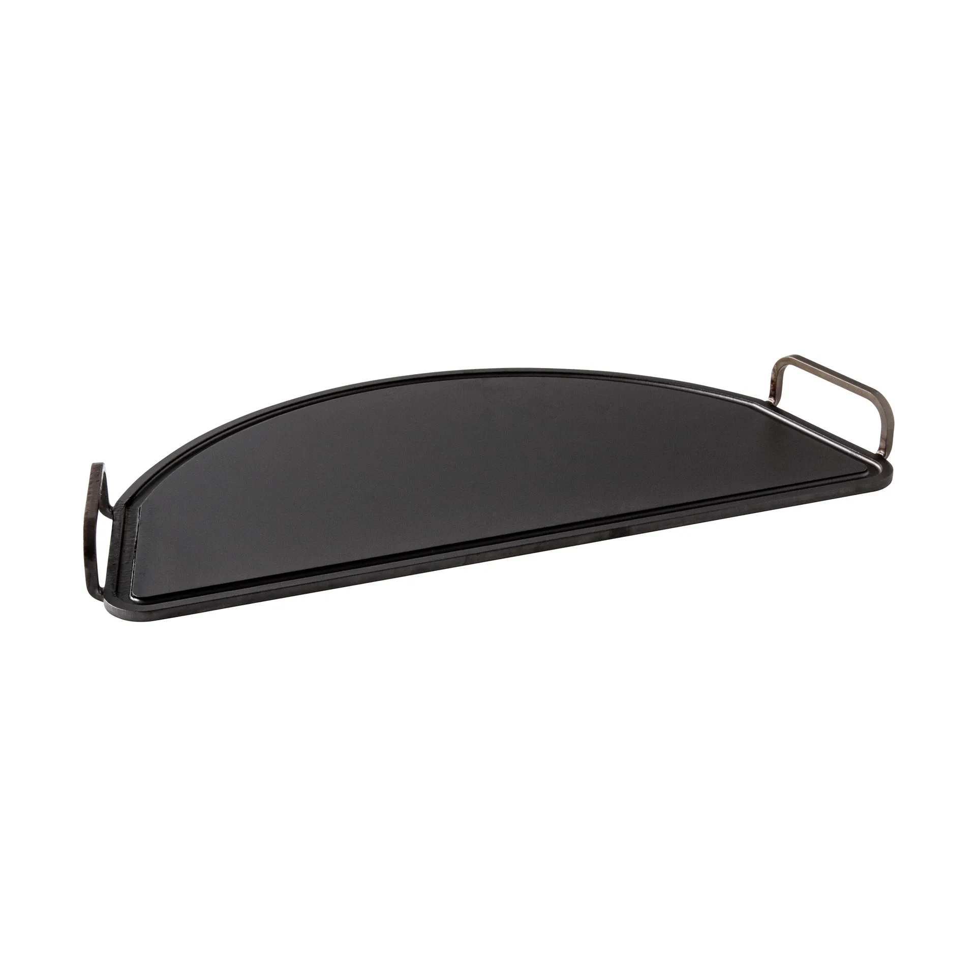 Kockums Grillplatte, Schwarz, halbrund, 47 cm Kockums Jernverk