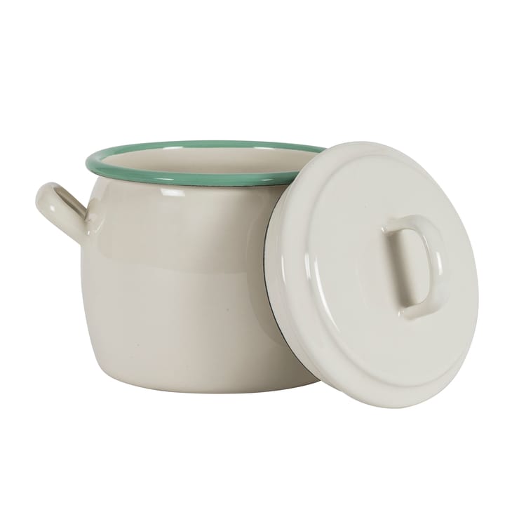 Kockums Kochtopf mit Deckel 0,7 l, Cream Lu x Kockums Jernverk
