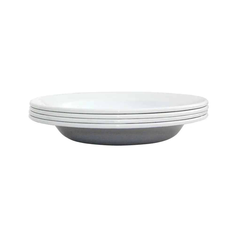 Kockums Paket tiefer Teller 22cm 4er Pack, Kockums Grey Kockums Jernverk