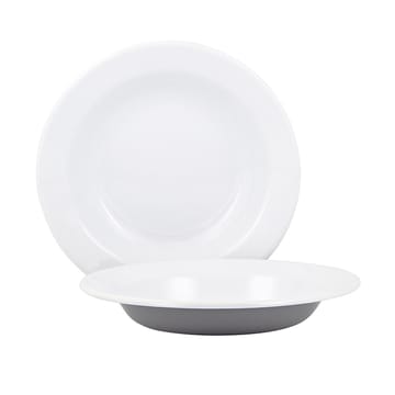 Kockums Paket tiefer Teller 22cm 4er Pack - Kockums Grey - Kockums Jernverk