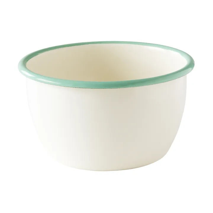 Kockums Schüssel - Cream lux-grün, Ø14 cm - Kockums Jernverk