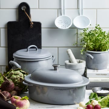 Kockums Topf mit Deckel 4 l - Kockums Grey (grau) - Kockums Jernverk