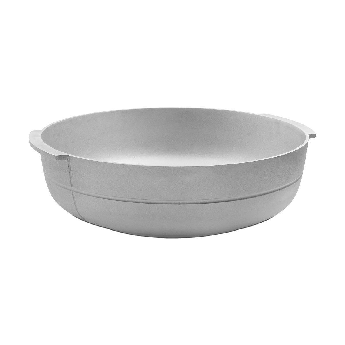 KORBO Linea Blumentopf Nr. 3 Breit Aluminium