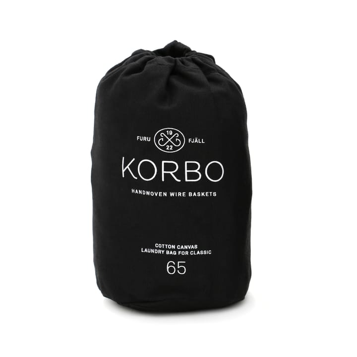 Wäschebeutel für Korbo-Korb - Schwarz 65 Liter - KORBO