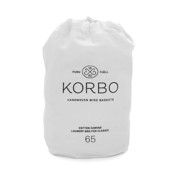 Wäschebeutel für Korbo-Korb - Weiß 65 Liter - KORBO