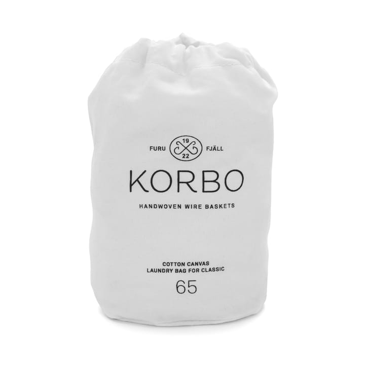 Wäschebeutel für Korbo-Korb - Weiß 65 Liter - KORBO