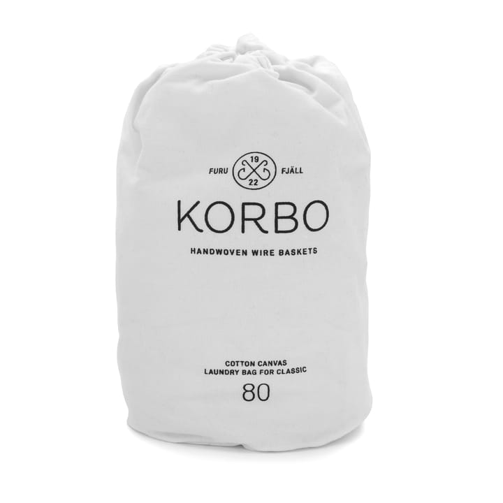 Wäschebeutel für Korbo-Korb - Weiß 80 Liter - KORBO