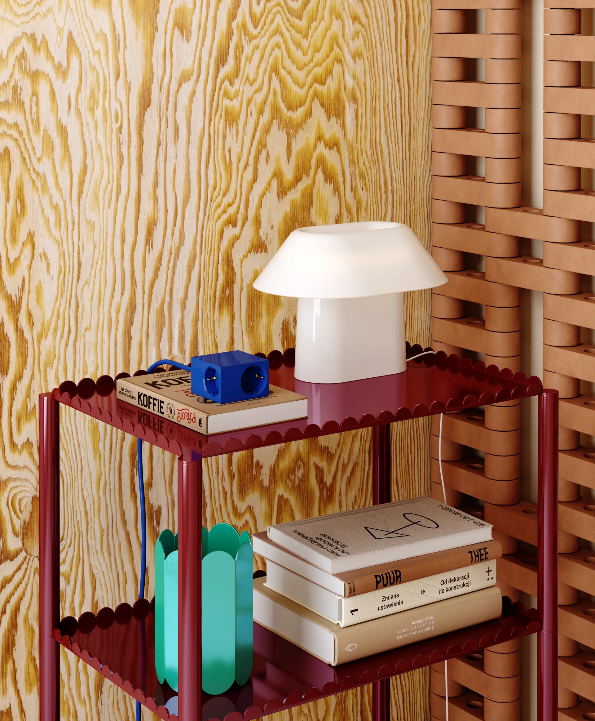 Cuboid+ Steckdose USB-C 30W 2 m, Catalina Blue Kord